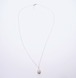 白珊瑚総彫りネックレス　N1043　Exquisitely Carved White Coral Pendant Necklace