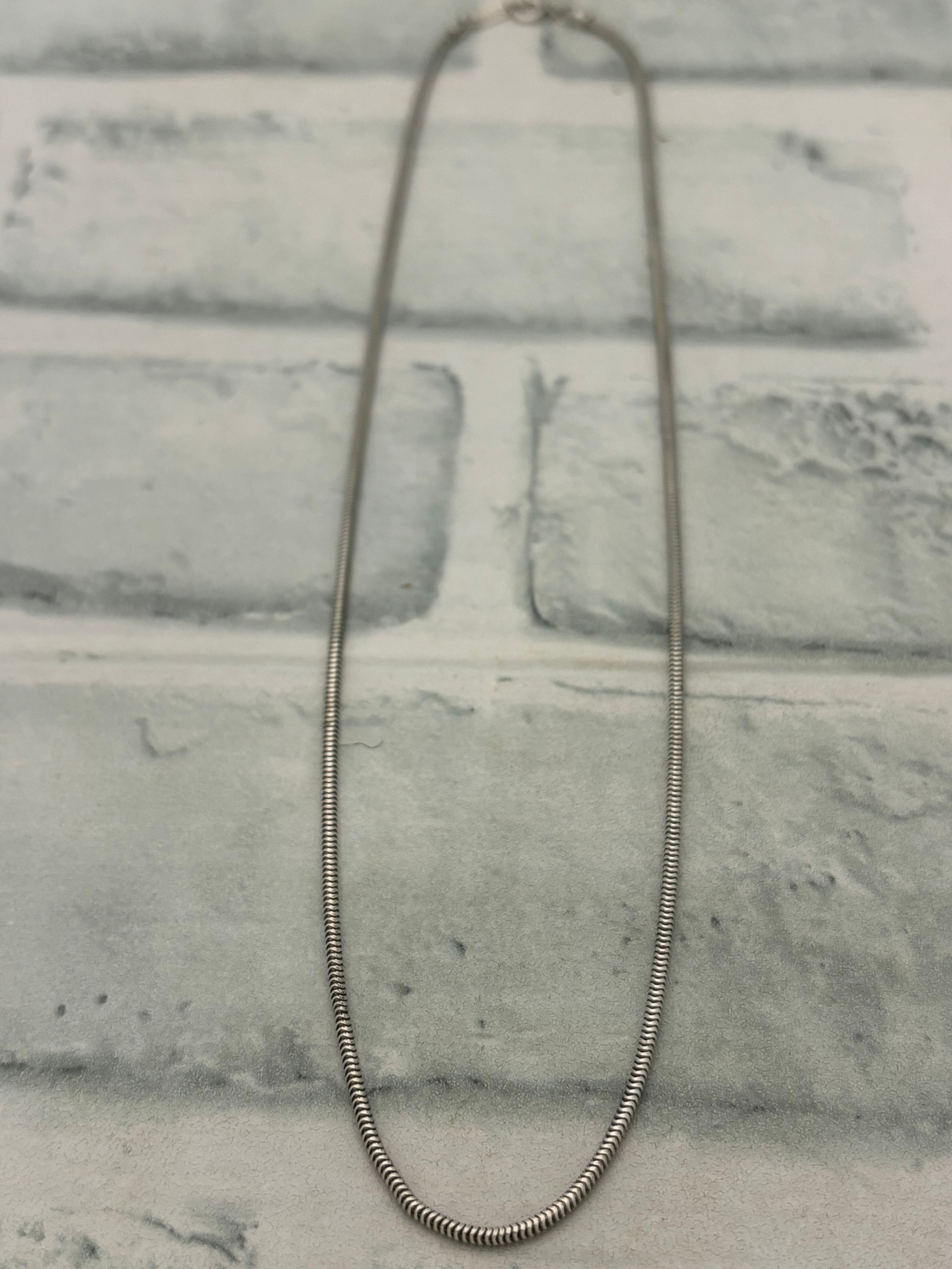 美品　オールドティファニー　 スネークチェーン ネックレス 美品 オールドティファニー TIFFANY スネークチェーン