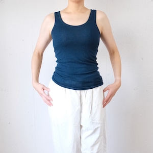 JOHA(ヨハ)Tank Topメリノウール100% ワイドリブタンクトップ/シーズンカラー5色