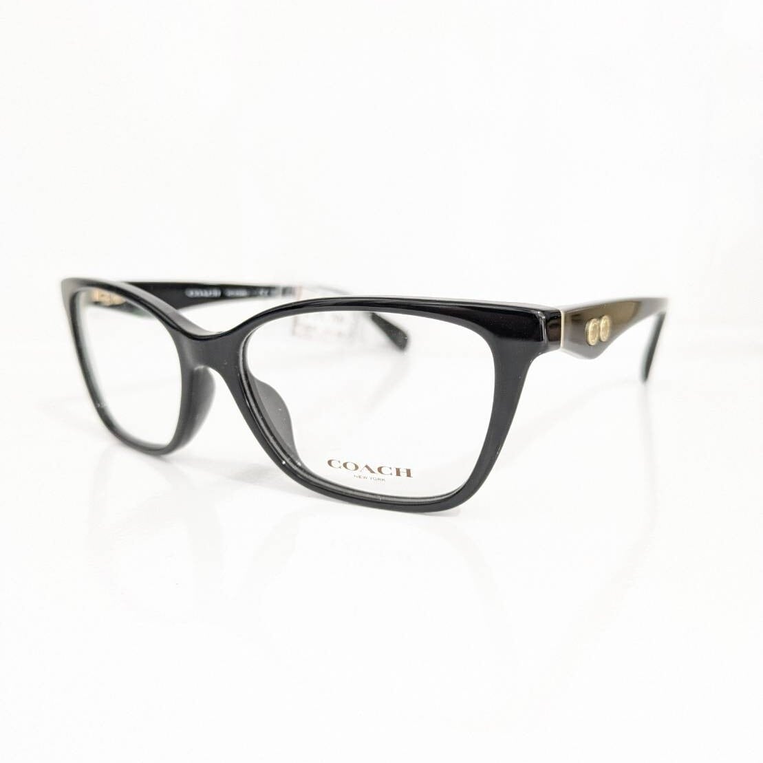 【COACH】スクエアセルフレーム ブラック