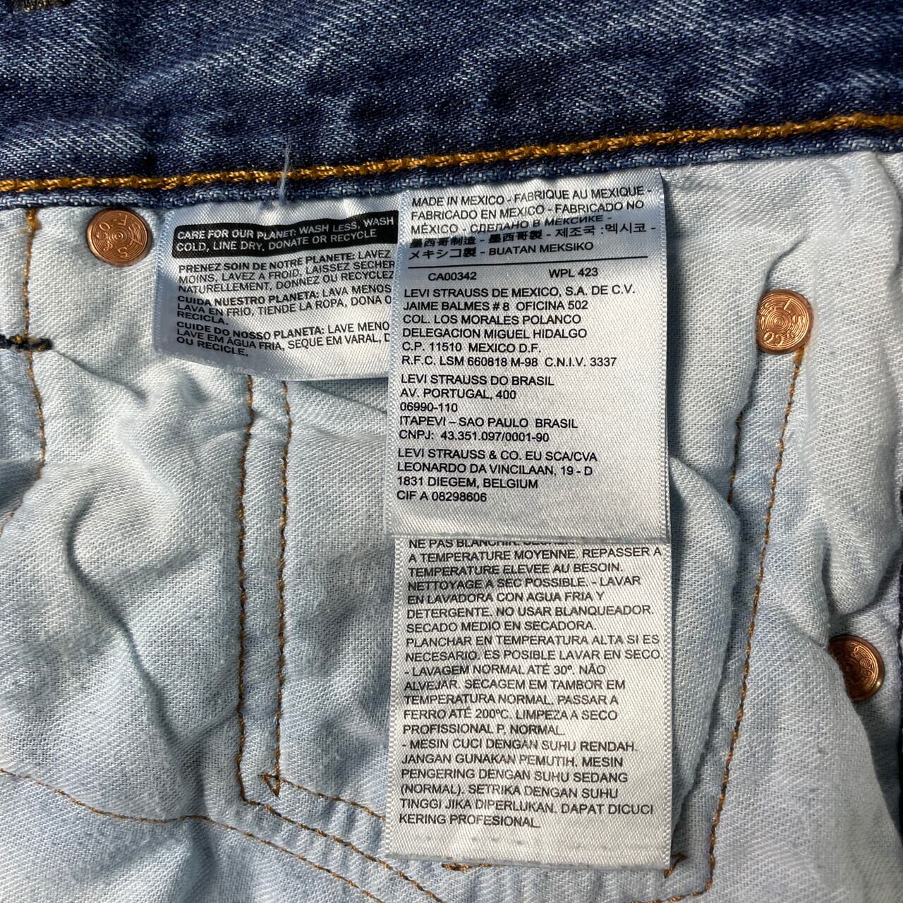 Levi's リーバイス 501 ストレート デニムパンツ メンズW31 古着