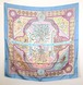 美品　HERMES　エルメス　カレ90　王宮の扉　Aux Portes du Palais　シルクスカーフ　大判ショール　23-0456
