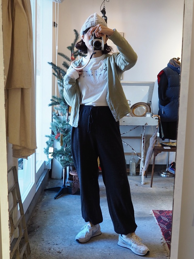 FESTINA LENTE オリジナル 手描きロゴ Long sleeve T shirt／Mサイズ