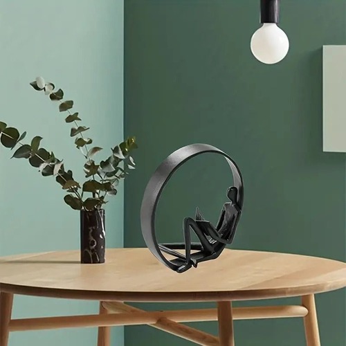 ブックエンド 読書用置物 メタリック 美しい装飾 アート 彫刻 コレクターフィギュア