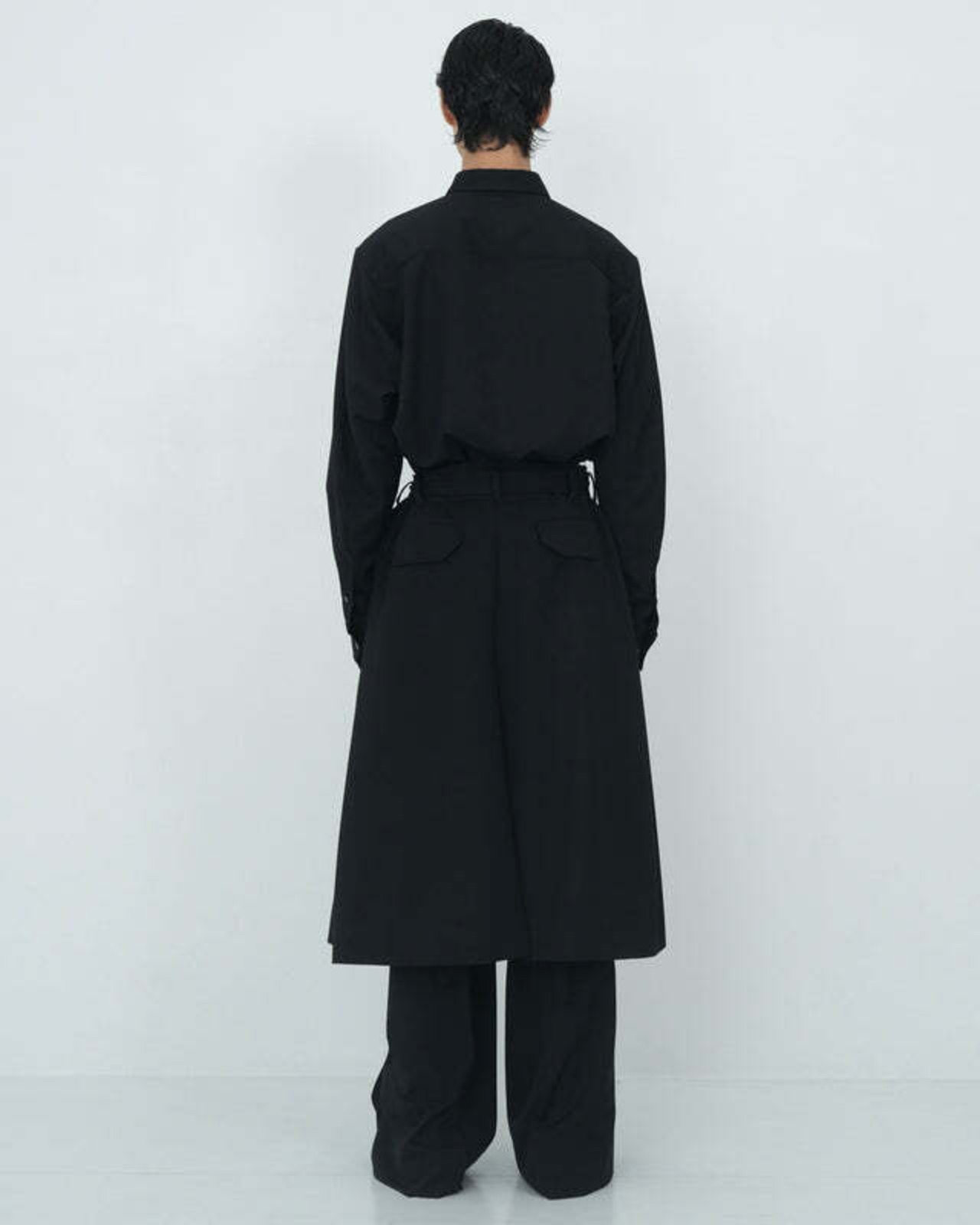 【26AW】Tamme タム / SOUTIEN COLLAR COMBAT SKIRT - 3