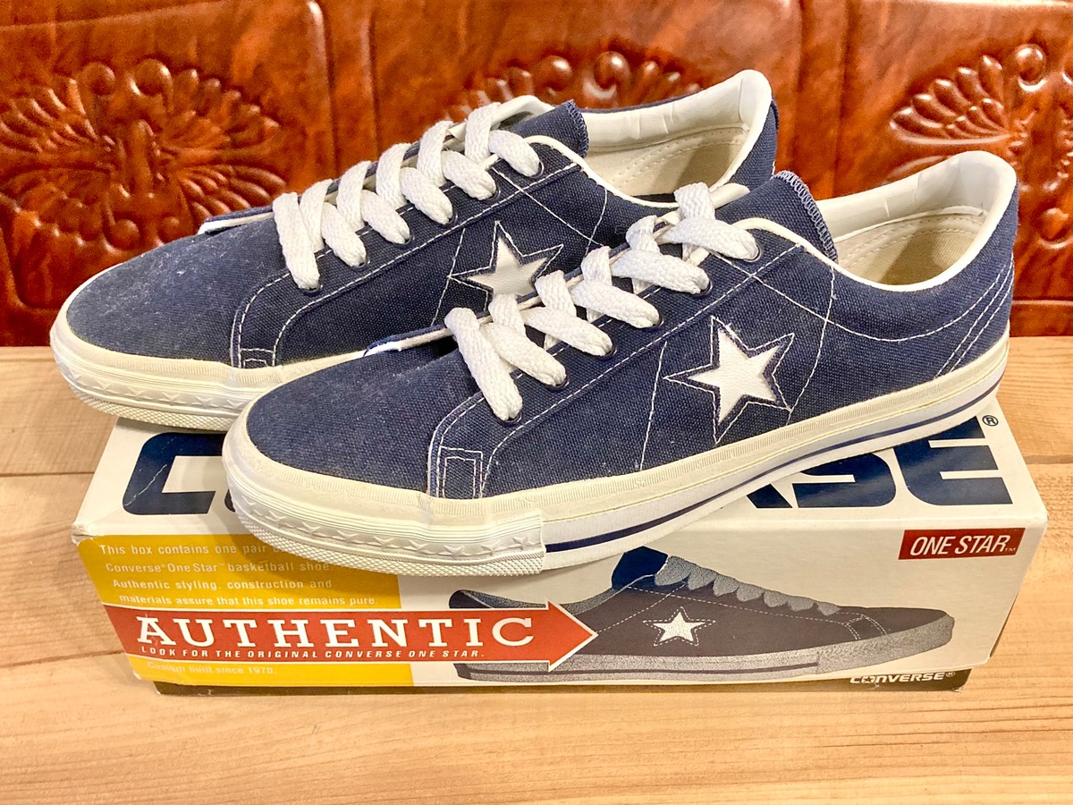 converse（コンバース） ONE STAR（ワンスター）ネイビー 9 27.5cm 90s  
