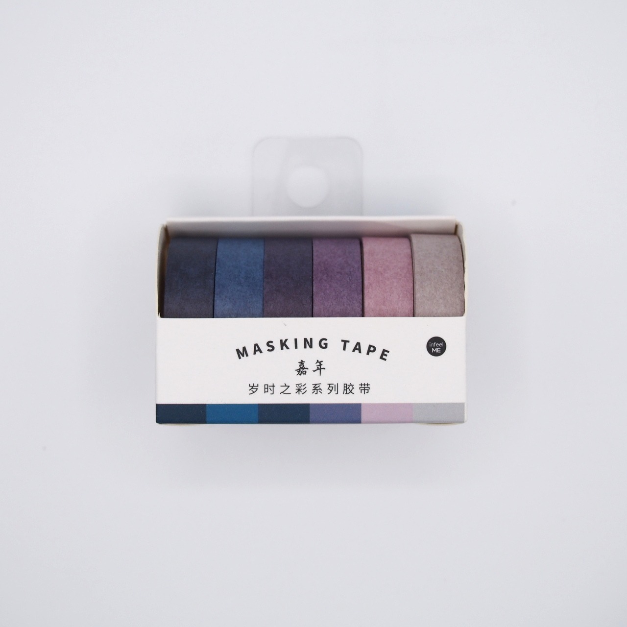 infeel.ME マスキングテープ 6色セット / 嘉年