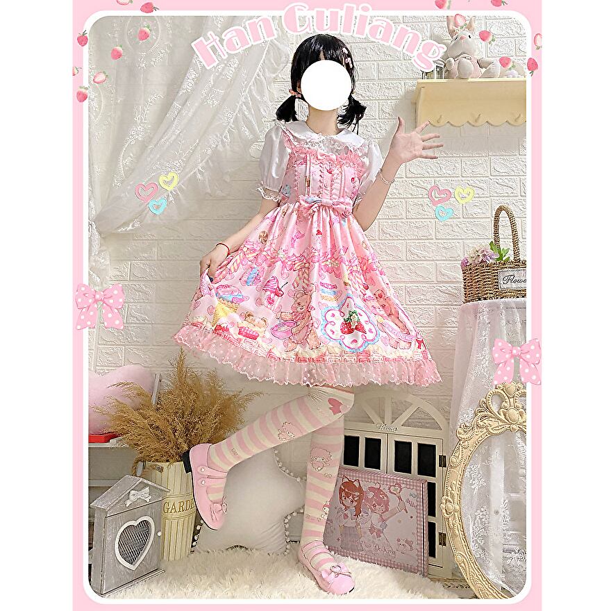 スイートロリータ ワンピース ジャンパースカート JSK ジャンパー  