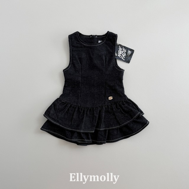 frill dress【ELLYMOLLY】※10月中旬発送予定