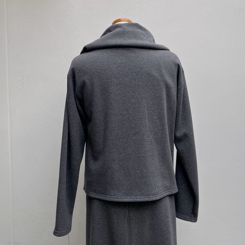 cafune（カフネ）ファメットジップアップジャケット グレー 545908