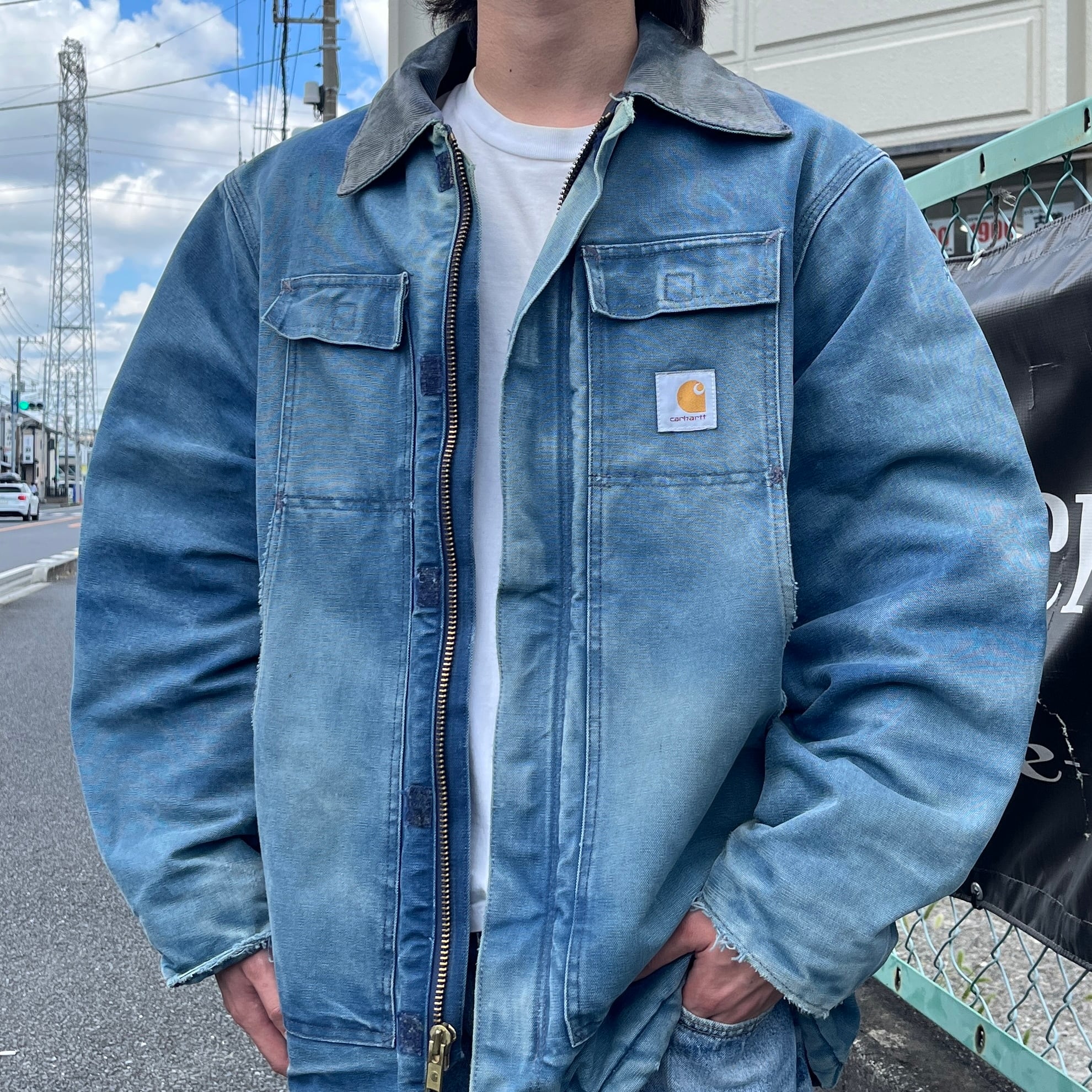 carhartt 80s 90s ma-1 ダックジャケット-