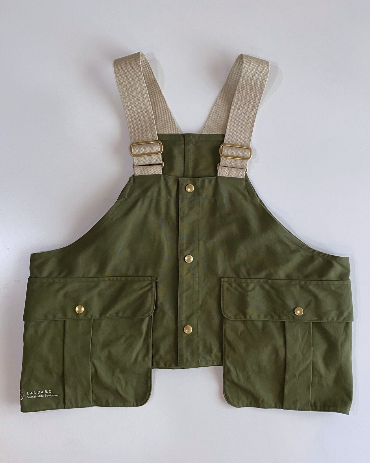 Hunt vest 02 short OL / ハントベスト02 ショート(オリーブ)