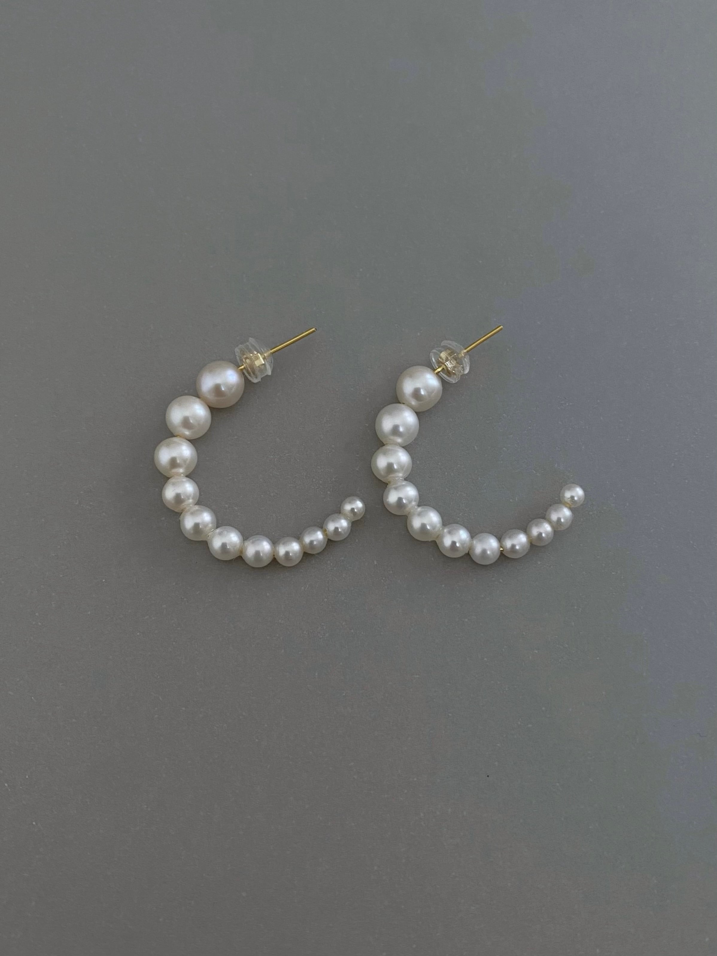 bubble Pearl Earrings