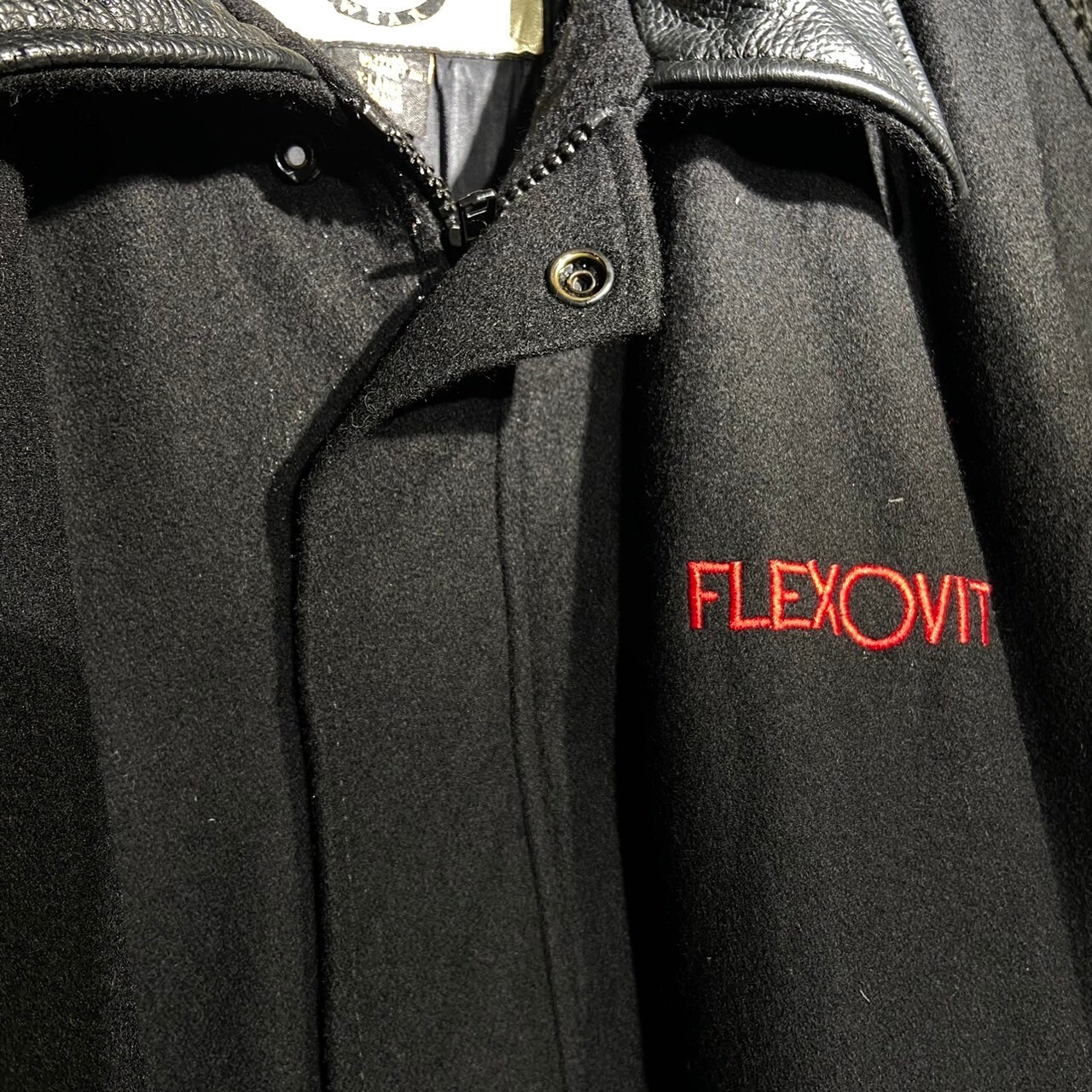 NORTH END FLEXOVIT　Leather×Wool　STADIUM　JUMPER