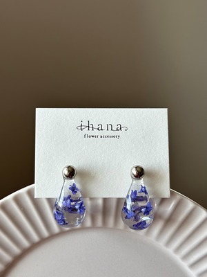 lavender drop earring 【数量限定】