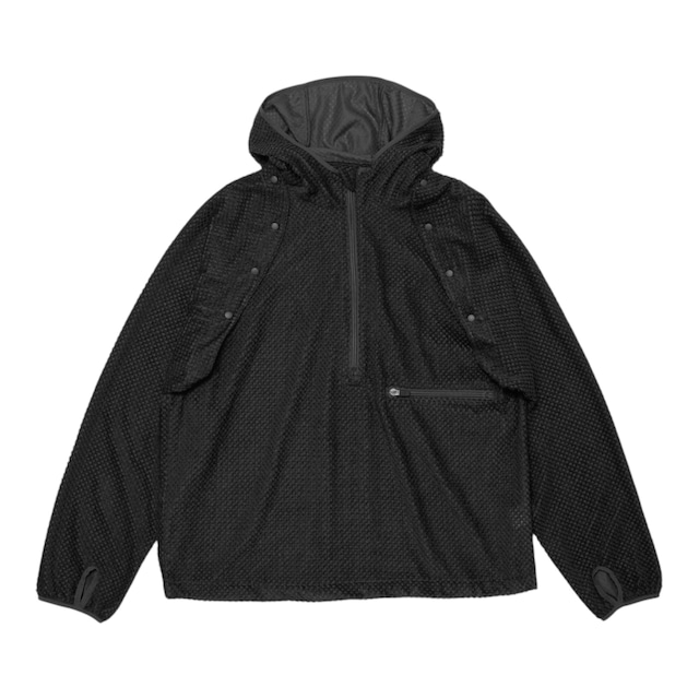 【BAL】OCTA®︎ DETACHABLE SLEEVE PULL OVER HOODIE(BLACK)〈国内送料無料〉