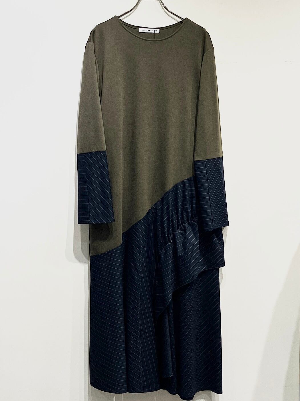 MARECHAL TERRE ランダムストライプワンピース