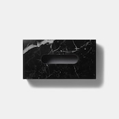 MARBLE TISSUE BOX - Nero marquina