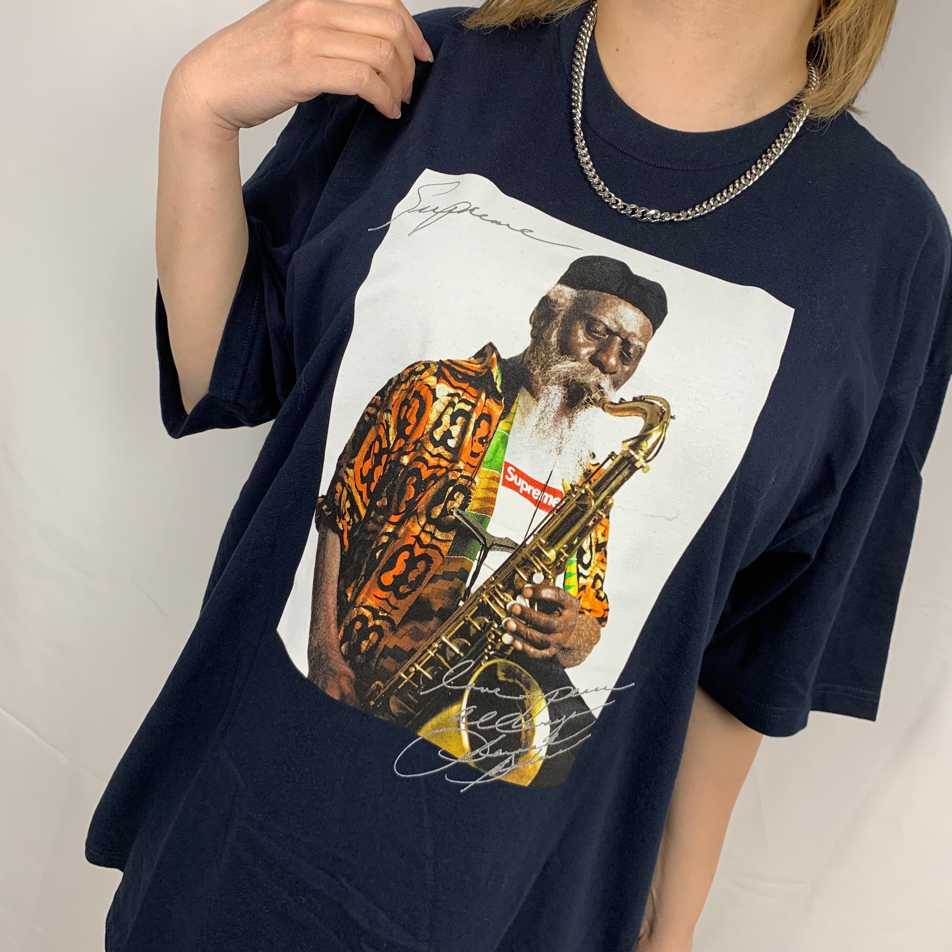 【シュプリーム】ファラオサンダースTシャツ ブラック フォトT ...