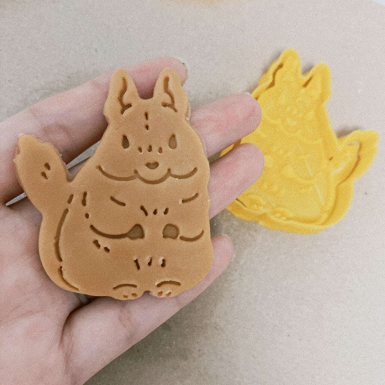 デグーさんの粘土型 | うさぎのおかしやさん_粘土型用ページ