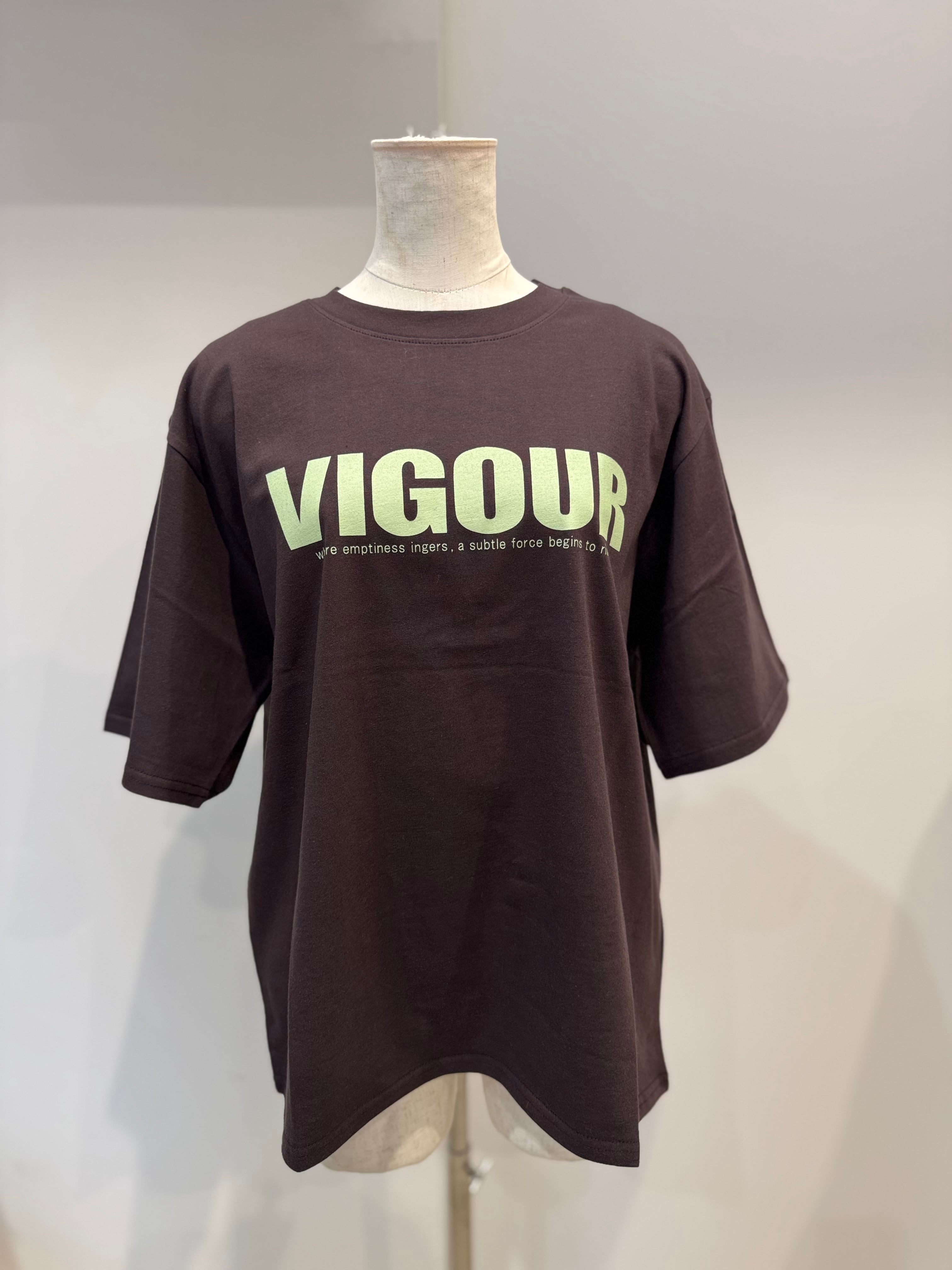 【CHIGNON】"VIGOR"プリントTee 8461-102