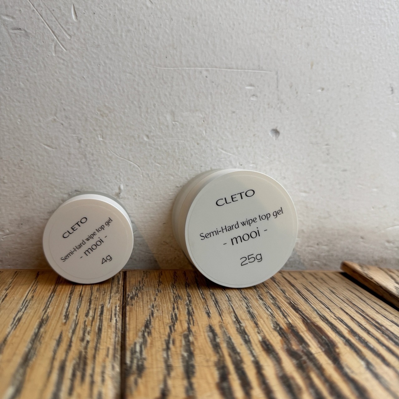 Semi-Hard wipe top gel -mooi- 25g