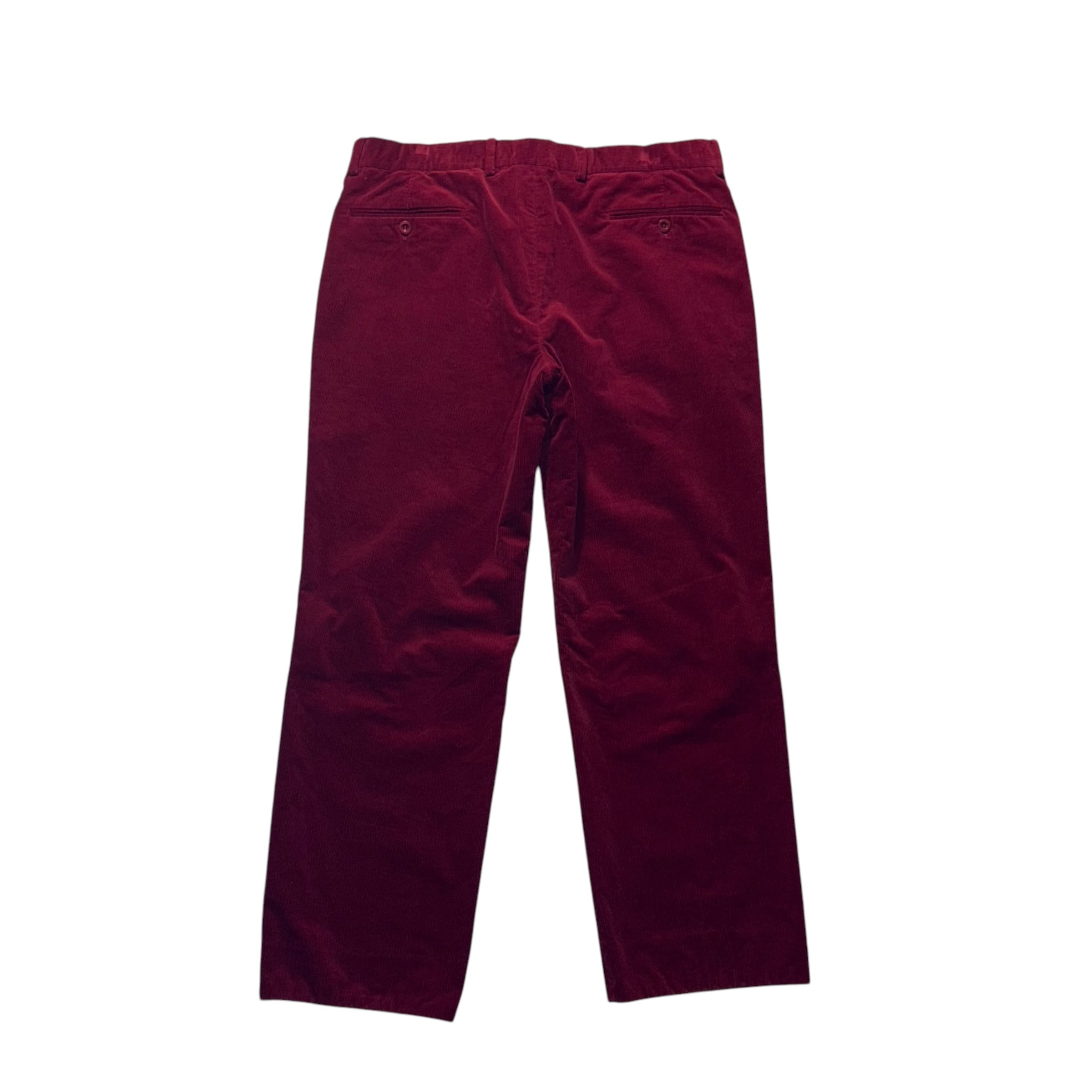 HERMES red corduroy pants | NOIR ONLINE