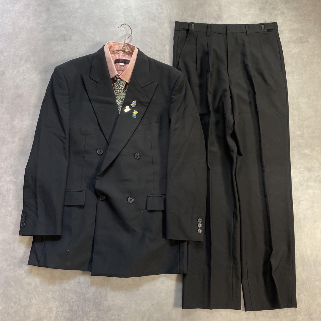 90s ヴィンテージ スーツ ダブル セットアップ ピンズvol.58 成人式
