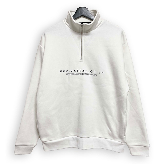 Halfzip Sweat ...SC... (JFK-042) - White