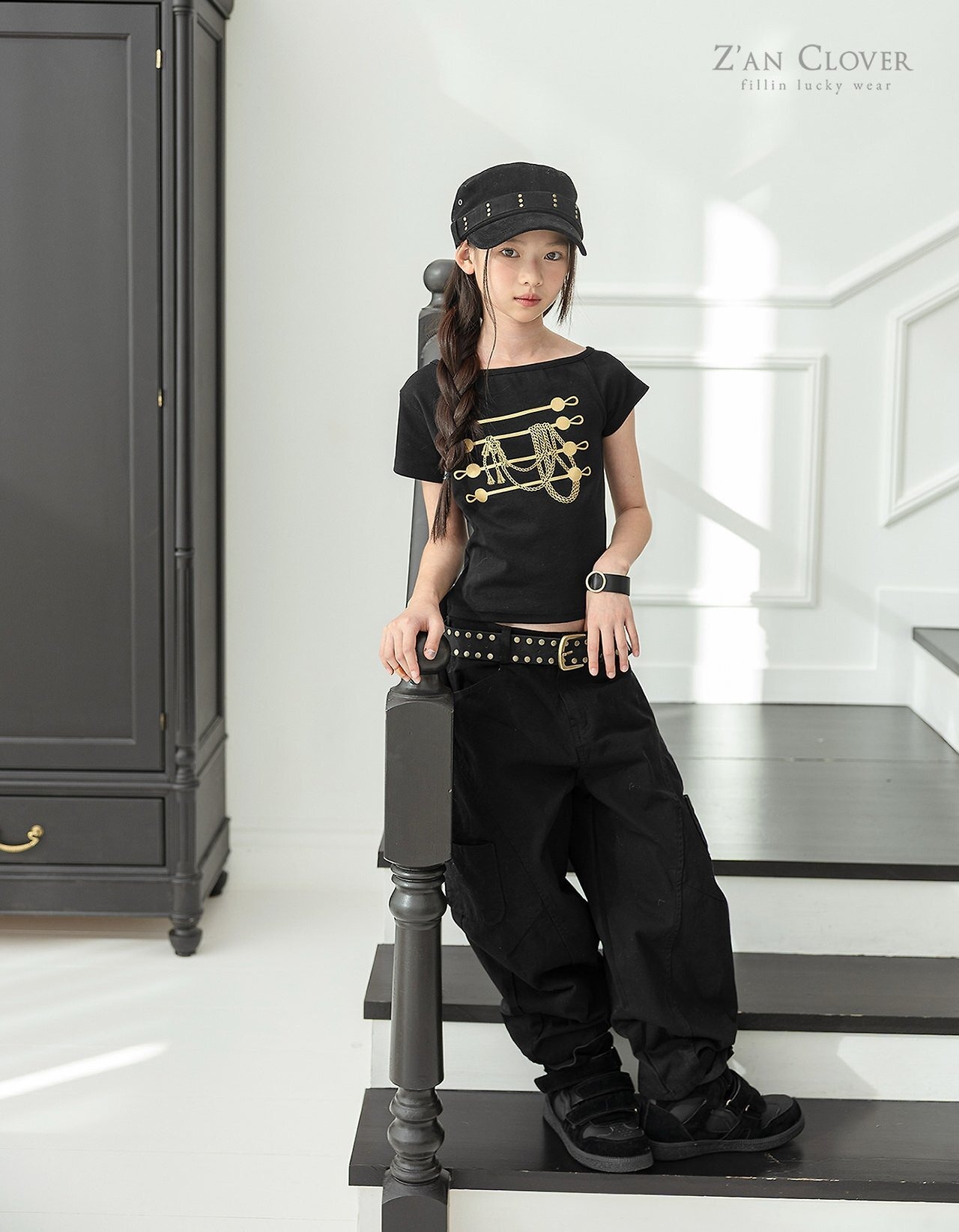 ZAN CLOVER［取寄］gold chain tee 26winter