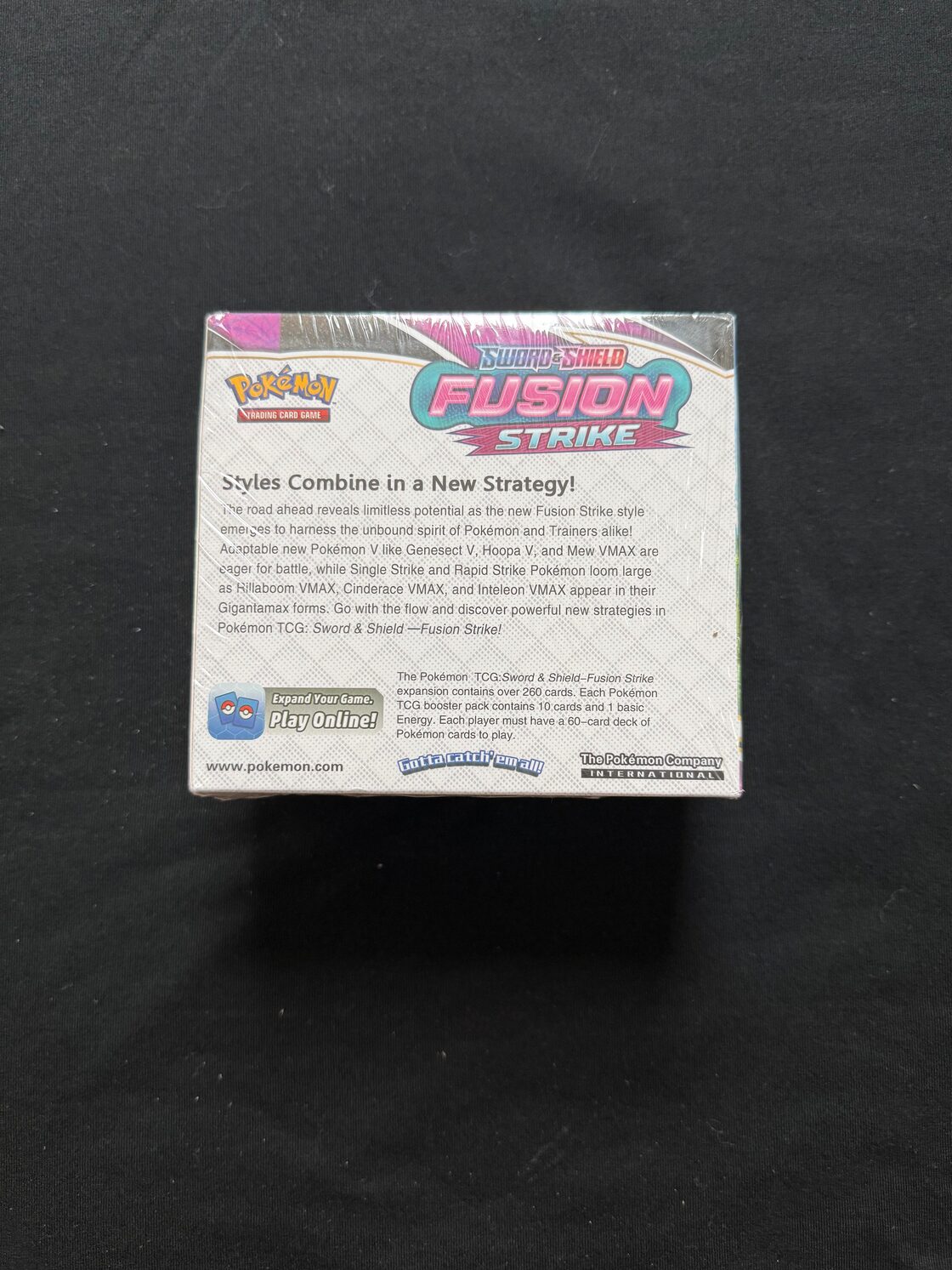 ポケモンカード Pokemon FUSION STRIKE BOX 未開封シュリンク付き | PAY ID