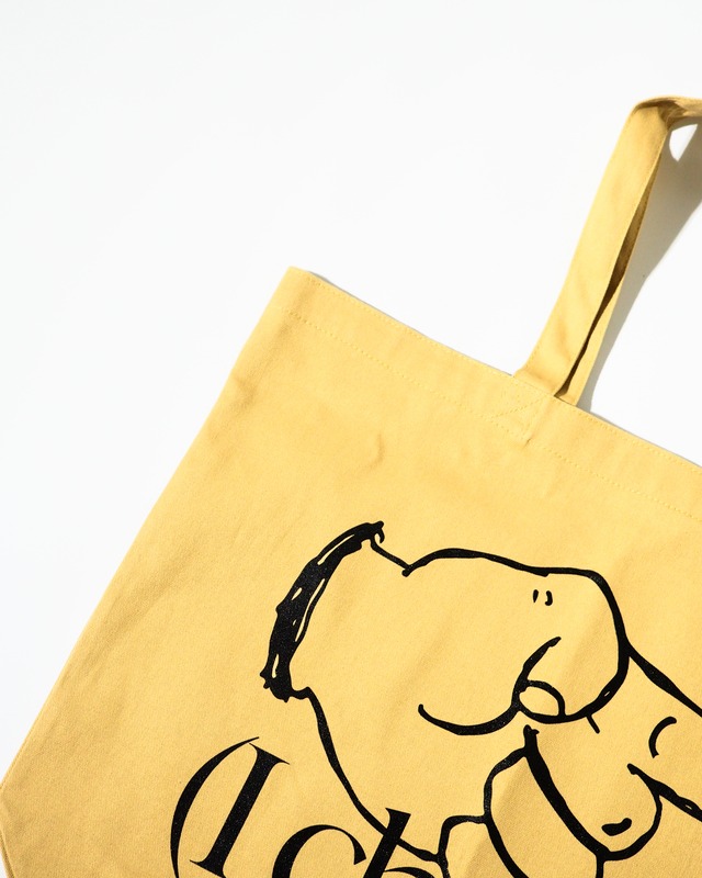 ORNAMENT STORE "(I Chose...)" Mustard Big Tote-bag