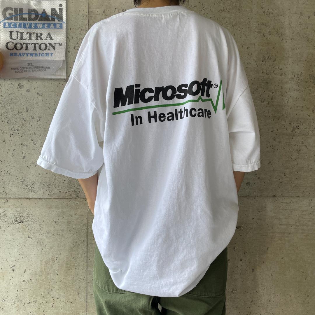 Microsoft 企業Tシャツ 古着 Microsoft 企業 Tシャツ XL