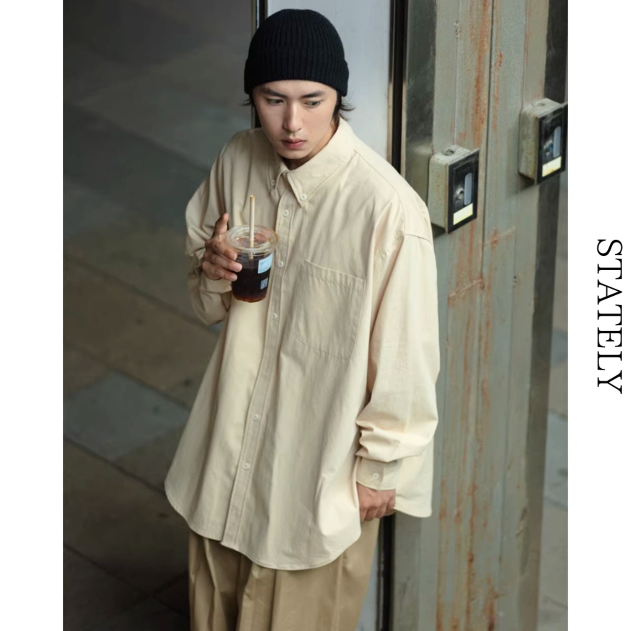 ミニマルルーズ Classic Shirt/4color_T147・画像2