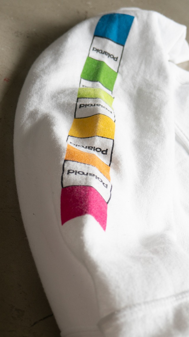 "Polaroid" used Offical logo hoodie
