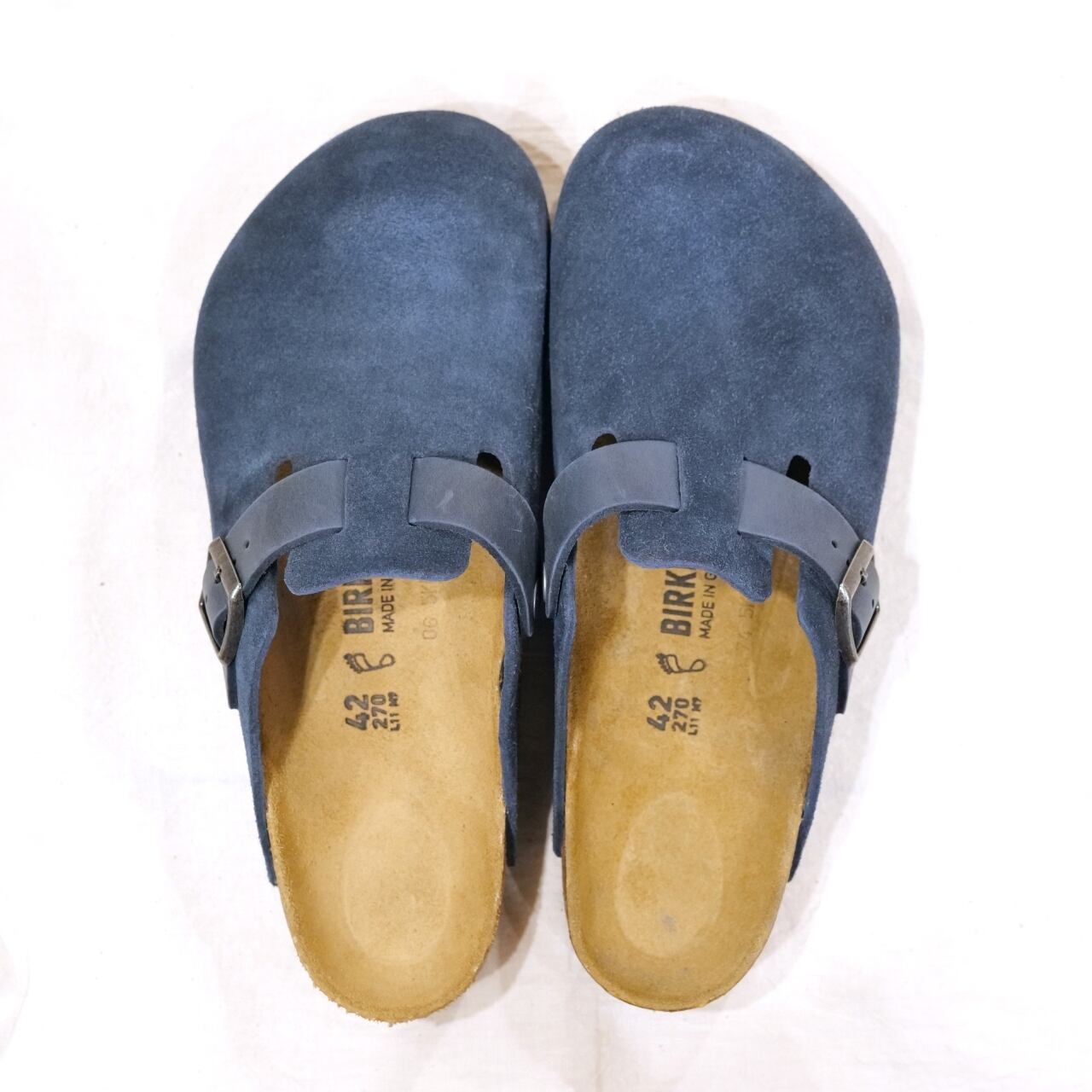 BIRKENSTOCK メンズ ボストン ニューネイビー BOSTON new navy 1030658