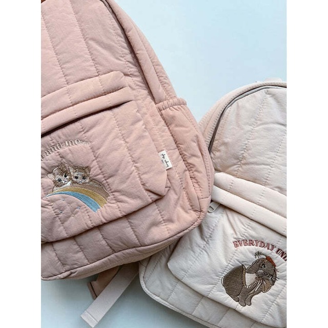 KONGESSOEJD KONGES SLØJD コンゲススロイド　storm quiltet backpack リュック　バックパック　キッズリュック　北欧デザイン　登園バッグ　入園準備　出産祝い　ギフト　