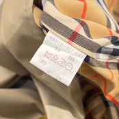 90s Burberrys バーバリー 裏地ノバチェック ステンカラーコート 165/ベージュ系 メンズ  ヴィンテージ