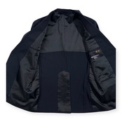 80s NEWYORKER ニューヨーカー 金ボタン サマー 段返り3B ブレザー 92A5 /ネイビー/紺ブレ/背抜き/ビンテージ