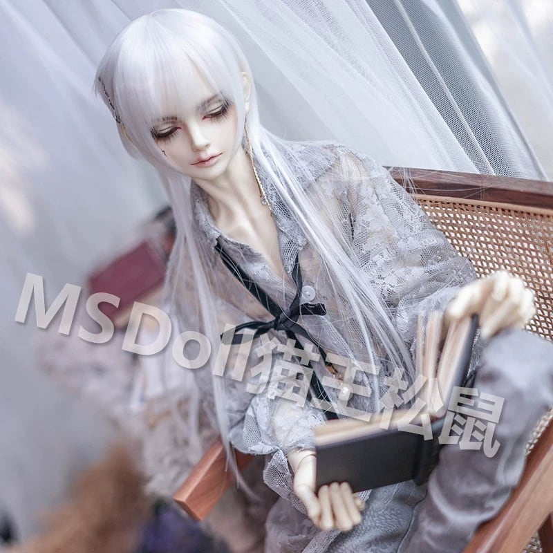 セットウィッグ 前髪あり BJD 1/3 1/4 1/6 かつら 耐熱 ヘッド パーツ