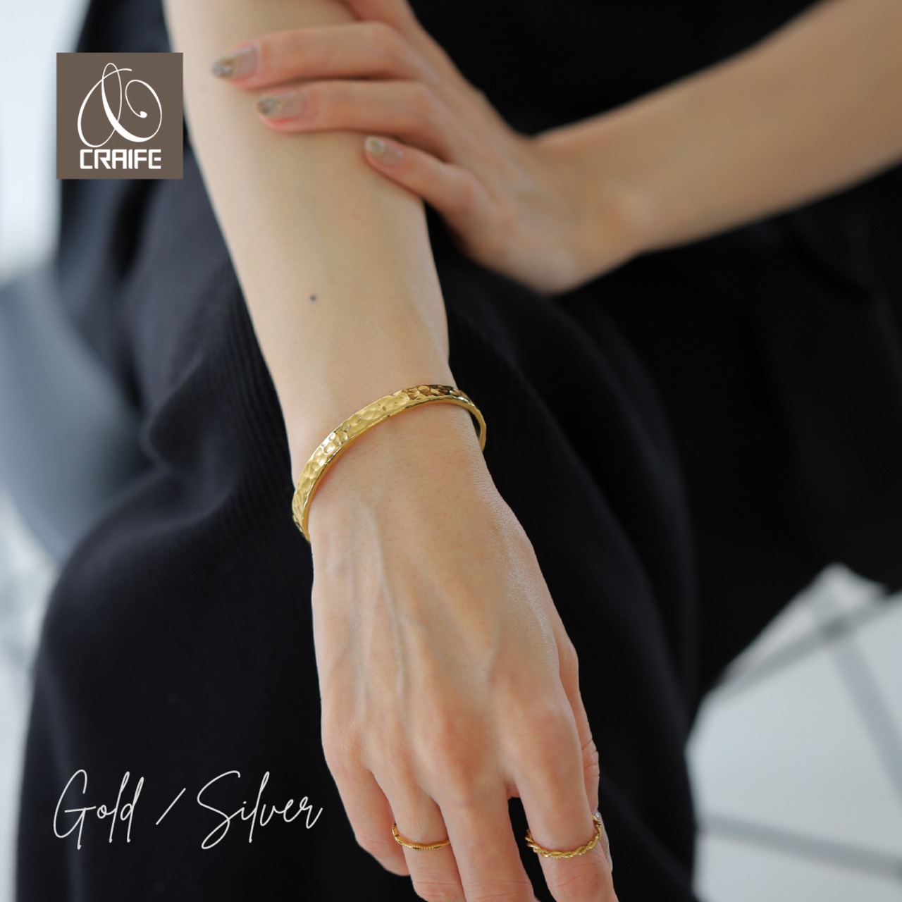 Bangle -Gold/Silver-