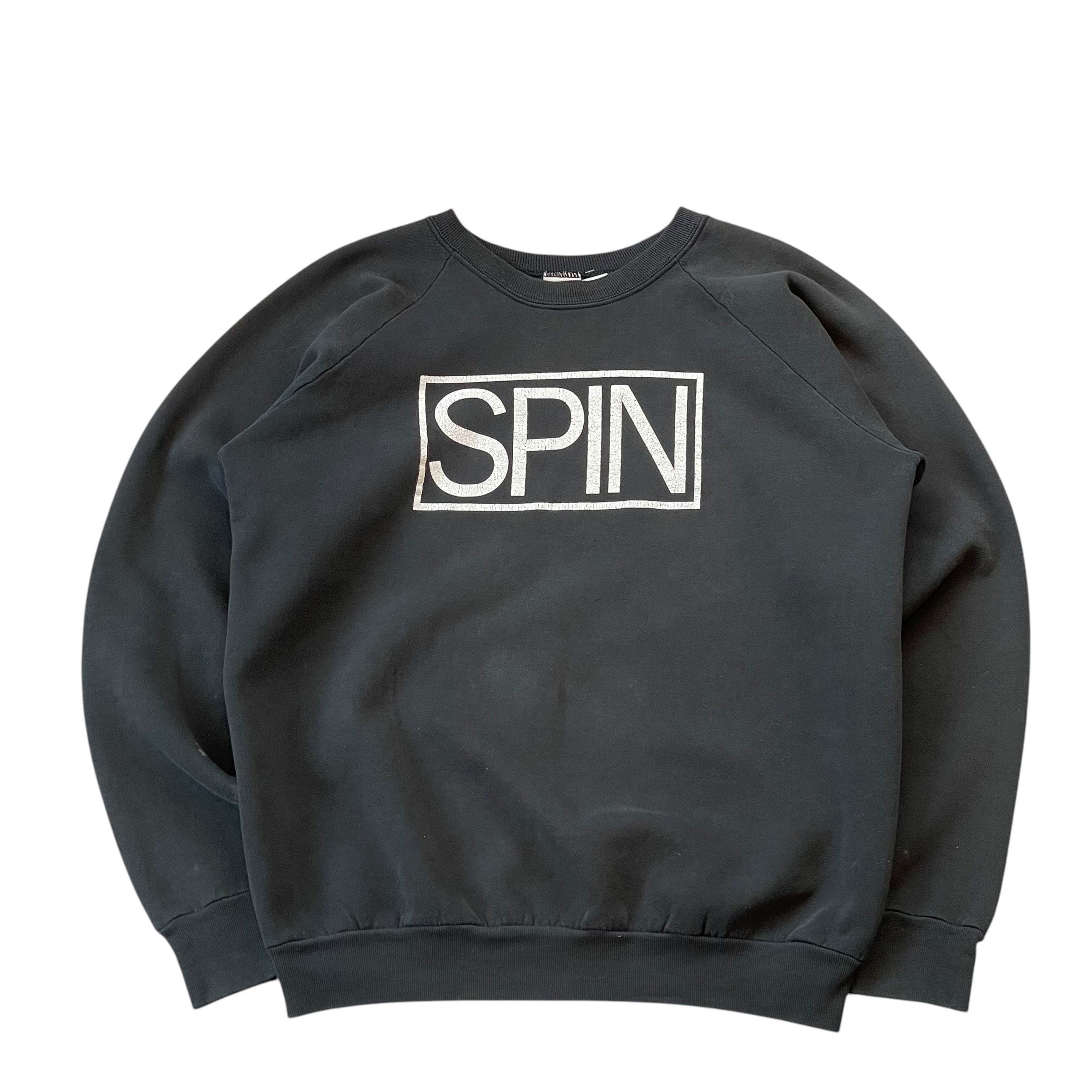 1980s SPIN MAGAZINE raglan sweat