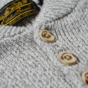 90s Eddie Bauer Cotton Henley Knit XL 古着