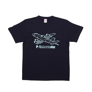 自衛隊グッズ  海上自衛隊 厚木航空基地 P-1 Tシャツ 「燦吉 さんきち SANKICHI」