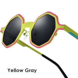 Titanium Sunglasses -octagon- / チタン アシンメトリー サングラス -オクタゴン-