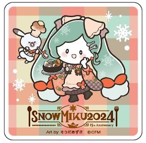 SNOW MIKU 2024 ステッカー(そうだあずさ)