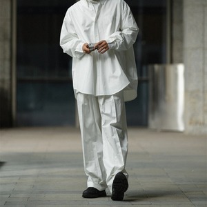 ドロップショルダーワイドファットシャツ　975