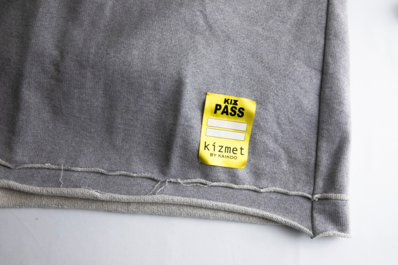 【KIZMET】[Degree Feece]Sleeveless pull hoodie