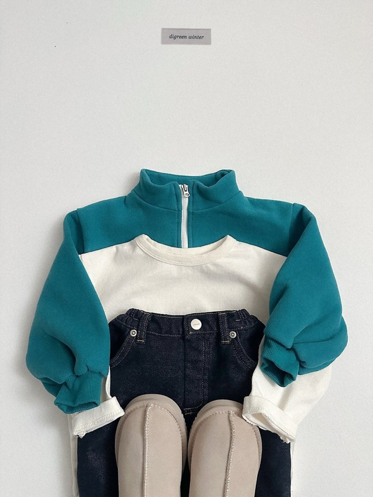 〖取寄〗韓国子供服 / 26winter / Digreen / カメルジップアップ / キッズ / 冬服 *S~2XL*