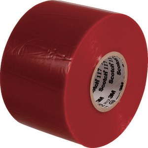 ３Ｍ　ビニールテープ　１１７　赤　５０ｍｍＸ２０ｍ